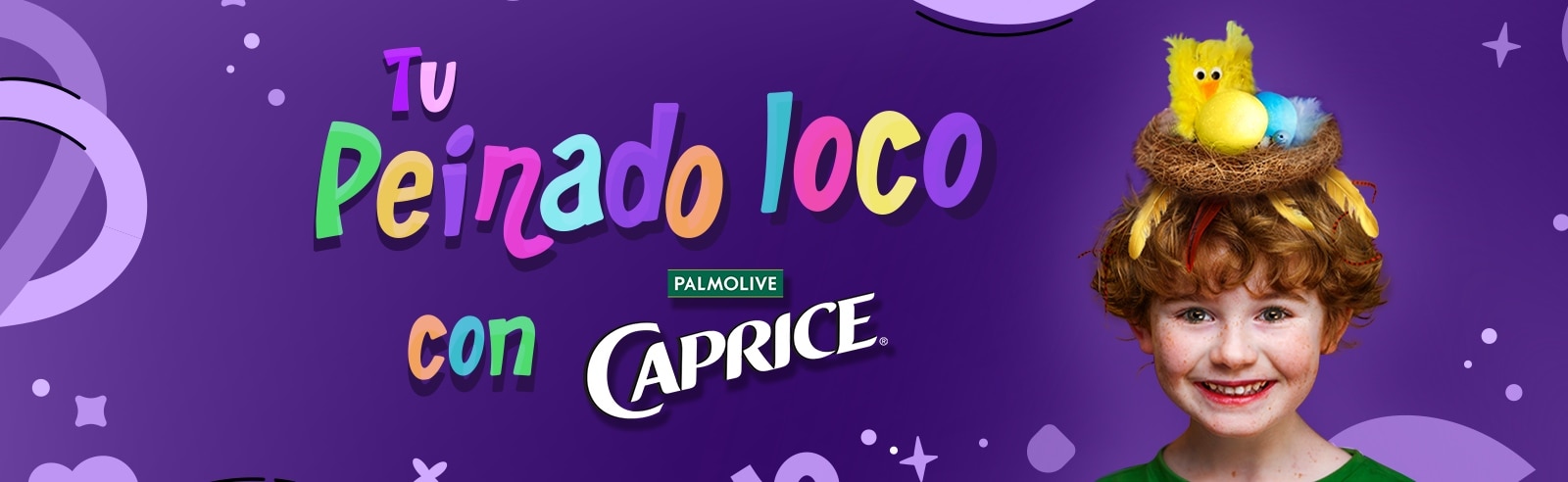 Peinados locos para niños con Caprice