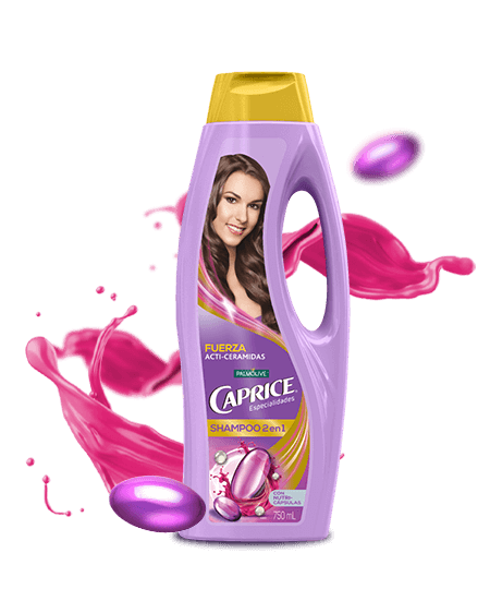 Shampoo Caprice Especialidades Fuerza 2 en 1 750ml
