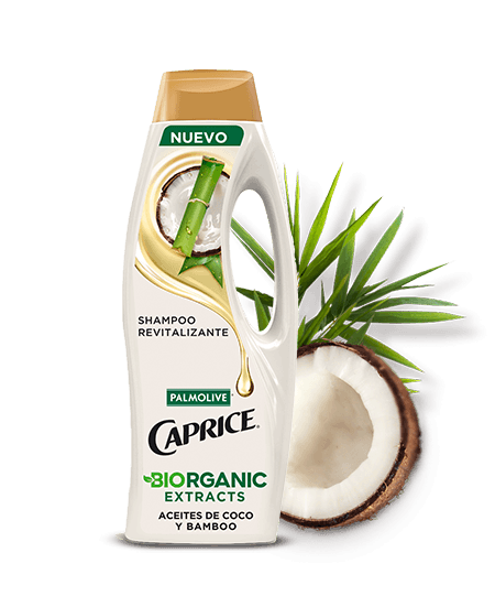 Shampoo Caprice Biorganic Extract Revitalizante Aceites de Cocos y Bamboo 730ml