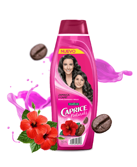 Shampoo Caprice Naturals Jamaica y Café 760ml